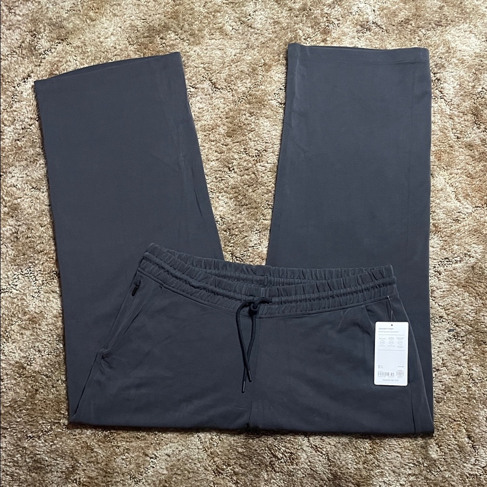 NWT Athleta Pantalon Seasoft Mid Rise Straight Pant Size XL